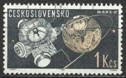 Czechoslovakia 1963. Scott #1172 (U) Interplanetary Statio And Mars 1 - Gebraucht