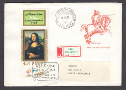 Hungary 1974 - Mona Lisa, Mi-Nr. 2940, FDC - FDC