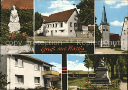 41579693 Nassig Denkmal Rathaus Kirche Pfarrhaus  Wertheim - Wertheim