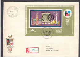 Hungary 1973 - Stamps Exhibition IBRA'73, Mi-Nr. Block 97, FDC - FDC