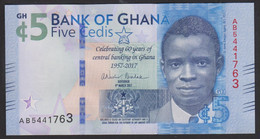 Ghana 5 Cedi 2017 P43 UNC - Ghana