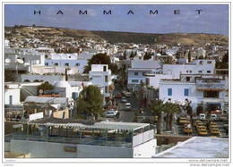 Hammamet - Taxi Taxis Cars Voitures - Timbre Stamp - Tunisia - Tunisie ( 2 Scans ) - Taxi & Fiacre