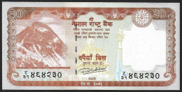 Nepal 20 Rupees 2020 P78b UNC - Nepal