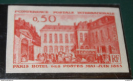 Essai De Couleur Hotel Des Postes, 1963, Neuf Sans Charniere** ........... CL1-11-4d - Pruebas De Colores 1945-…
