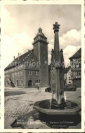 41579319 Mosbach Baden Rathaus Mit Brunnen Mosbach - Mosbach