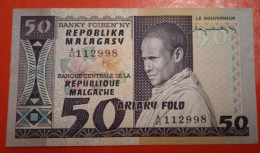 Banknote 50 Francs Madagascar UNC 1974 - Madagaskar