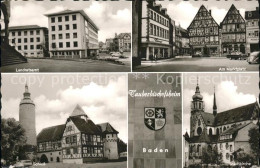 41579308 Tauberbischofsheim Landratsamt Marktplatz Schloss Stadtkirche Tauberbis - Tauberbischofsheim