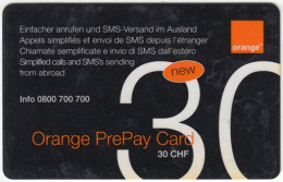SWITZERLAND B-779 Prepaid Orange - Used - Suisse