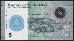 Nicaragua 5 Cordobas 2020 P219 UNC - Nicaragua