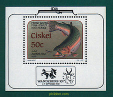 42121 MNH CISKEI 1989 CRIANZA DE LA TRUCHA - Ciskei