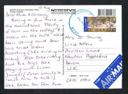 AUSTRALIA - MOUNT BUFFALO NATIONAL PARK - USED STAMP TIMBRE ( 2 SCANS ) - Sonstige & Ohne Zuordnung