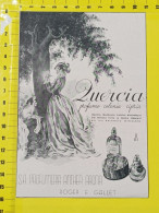 IT-00200- PUBBLICITÀ ANNI 30/40"QUERCIA" S.A. PROFUMERIA ANTHE'A ARONA ROGER GALLET - Altri & Non Classificati