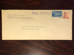 CUBA TRAVELLED COVER LETTER TO USA 1939 YEAR TUBERCULOSIS TBC HEALTH MEDICINE - Lettres & Documents