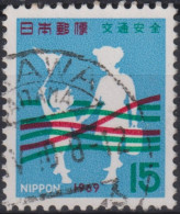 1969 Japan-Nippon ° Mi:JP 1038, Sn:JP 989, Yt:JP 941,Traffic Safety - Gebraucht