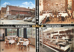 41577114 Stetten Hechingen Gasthaus Baelz Metzgerei Teilansichten Hechingen - Hechingen