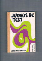 Juegos De Test Walter Sperling Editorial Vilamala 1972 - Sonstige & Ohne Zuordnung