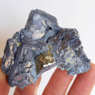 #AUG03.01 Beautiful GALENA With Arsenopyrite Crystals (Nikolaevskoye Mine, Dalnegorsk, Primorskiy Kray, Russia) - Minéraux