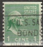 USA 1938  Mi-Nr.411C O Gestempelt Rollenmarke George Washington ( U 65) Günstige Versandkosten - Ruedecillas