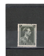 1938 - Effigie De S.M. Le Roi Léopold III. - 1936-1957 Offener Kragen