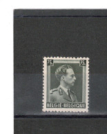 1938 - Effigie De S.M. Le Roi Léopold III. - 1936-1957 Open Collar