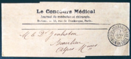Bande Pour Journaux P.P.1 - CLERMONT DE L'OISE - OISE - 1896 - Striscie Per Giornali