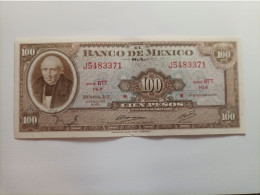 Billete De México De 100 Pesos, Año 1972, AUNC - Mexico