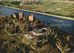 41576343 Bad Niederbreisig Burg Rheineck Am Rhein Fliegeraufnahme Bad Niederbrei - Bad Breisig