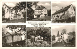 41576105 Bad Koenig Odenwald Sanatorium Dr. Zimber Kurhaeuser Neujahrskarte Bad  - Bad König