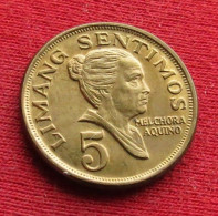 Philippines 5 Sentimos 1972 KM# 197 *VT  Filipinas Pilipinas Fillippijnen - Filippine