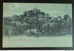 AK Litho Gruss Vom SÜLLBERG BLANKENESE BEI HAMBURG Mondscheinkarte Gestempelt Blankenese 1899 - Blankenese