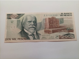 Billete De México De 2000 Pesos Del Año 1987, AUNC - Mexico