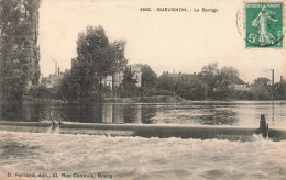 71 Gueugnon Le Barrage CPA Cachet 1913 - Gueugnon