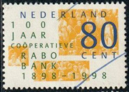 Pays-Bas 1998 Yv. N°1632 - Banque Coopérative Rabobank - Oblitéré - Oblitérés