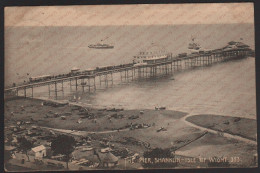 Postmarked 1 OC 1910 Sent To Paris CPA The Pier Shanklin Isle Of Wight United Kingdom Royaume Uni - Shanklin
