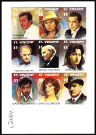 ST. VINCENT(1991) Marcello Mastroianni. Sophia Loren. Mario Lanza. Federico Fellini. Arturo Toscanini. Anna Magnani. Gia - St.Vincent (1979-...)