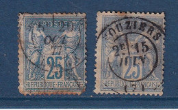 France - YT N° 78 - Oblitéré - 1876 - 1876-1878 Sage (Type I)