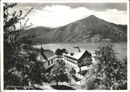 11533014 Walchwil Gesamtansicht Mit Zugersee Und Rigi Erholungsheim St. Elisabet - Sonstige & Ohne Zuordnung