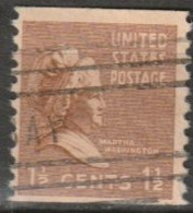 USA 1938  Mi-Nr.412 O Gestempelt Rollenmarke Martha Washington ( U 67) Günstige Versandkosten - Ruedecillas