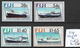 FIDJI 670 à 73 ** Côte 16.50 € - Fidji (1970-...)