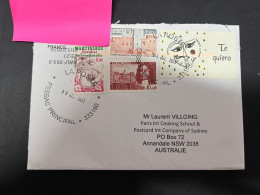11-1-2024 (4 W 54) France X 3 Covers Posted To Australia (during 2023) - Lettres & Documents