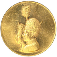 Iran-Médaille Commémorative Du Couronnement 1967 - Royaux / De Noblesse