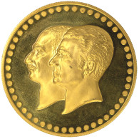 Iran-Médaille Du Jubilé D'or De La Banque Nationale Iranienne 1976 - Royal / Of Nobility