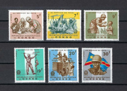 CONGO 1965 ARMY SERVICE MEDICAL THEME COMPLETE SET MNH - Ungebraucht