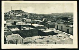 A66  MAROC CPA TAOURIRT - PANORAMA DE LA VILLE - Colecciones Y Lotes