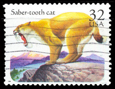 Etats-Unis / United States (Scott No.3080 - Prehistoric Animals) (o) - Used Stamps