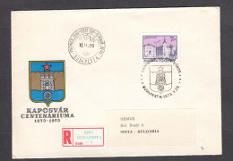 Hungary 1973 - City View Of Kaposvar, Mi-Nr. 2875, FDC - FDC