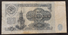 Rusia (URSS) – Billete Banknote De 5 Rublos – 1961 - Russie