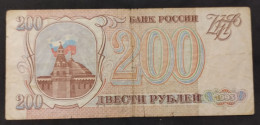 Rusia (URSS) – Billete Banknote De 200 Rublos – 1993 - Russie
