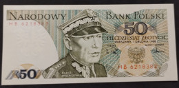 Polonia – Billete Banknote De 50 Zlotych – 1988 - Pologne