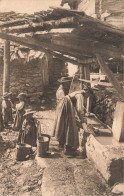 PHOTOGRAPHIE - Les Corvées - Les Linges - Carte Postale Ancienne - Fotografie